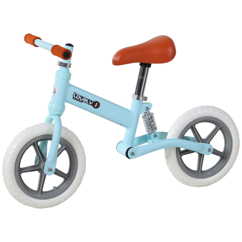 bicicleta de equilíbrio infantil na cor azul