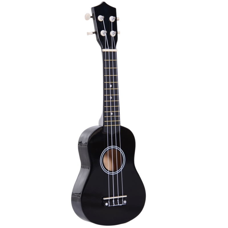 ukelele para criianças na cor preta