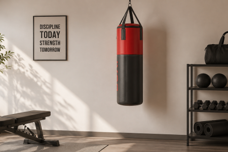 Onde instalar um saco de boxe em casa com segurança