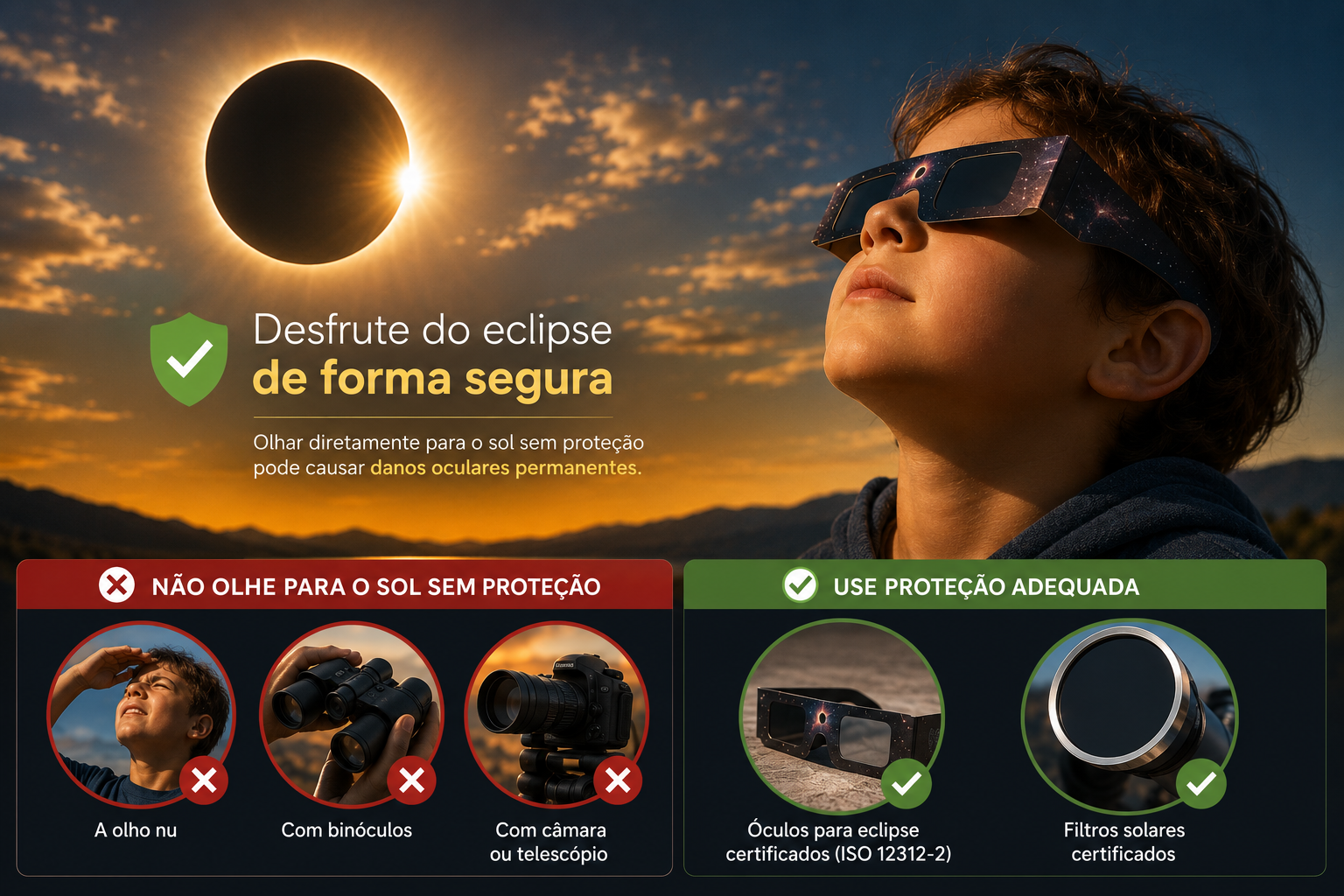 Eclipse solar de 12 de agosto de 2026 em Portugal